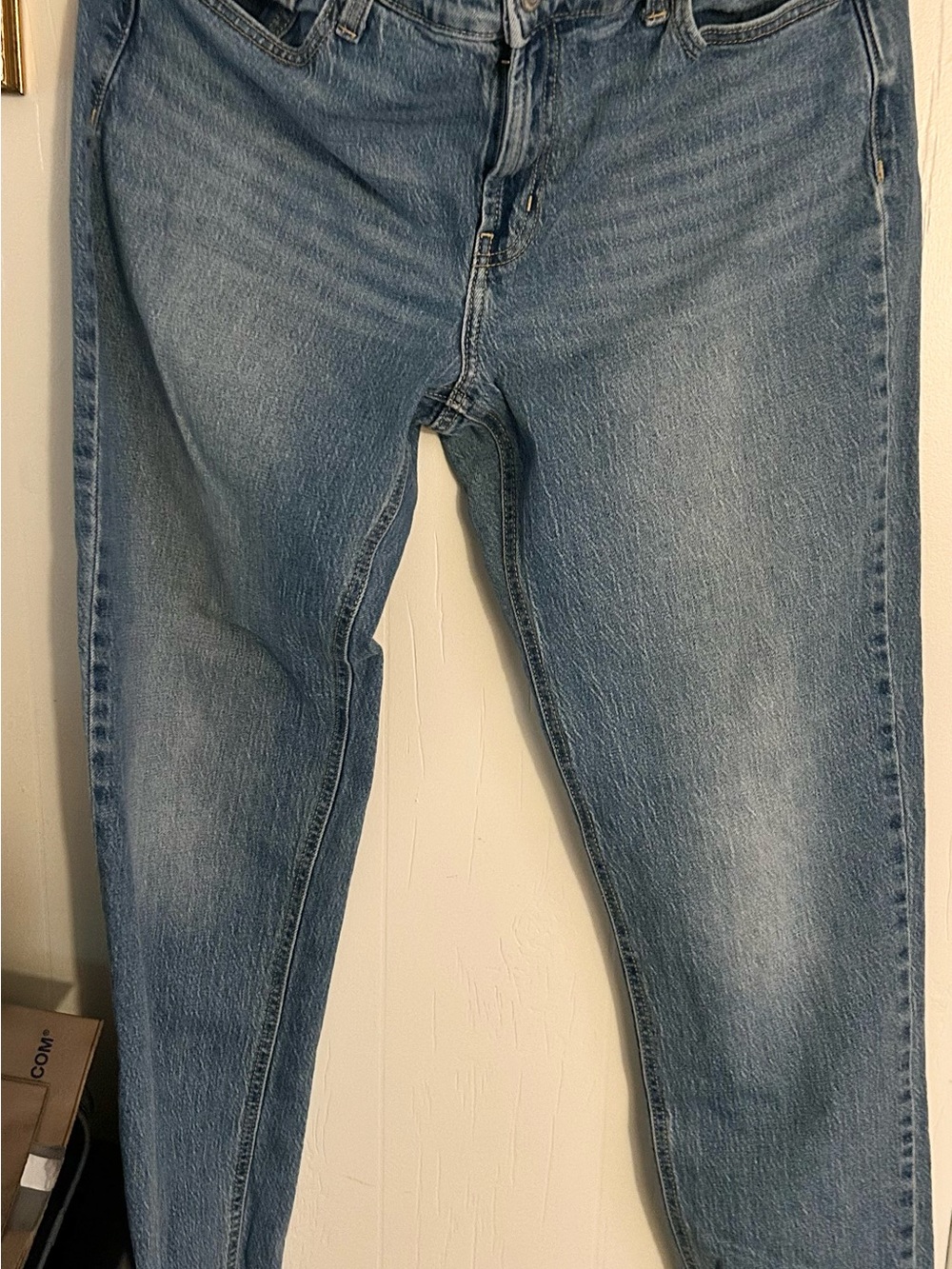Classic Women's Light Blue Denim Boyfriend Jeans